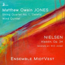 ENSEMBLE MIDTVEST-MATTHEW OWAIN JONES: STRING QUARTET NO. 1, WIND QUINTET / NIELSEN: ALADDIN OP. 34 (EXCS. ARR. M.O. JONES) (CD)