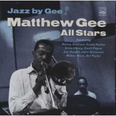 MATTHEW GEE ALL STARS-JAZZ BY GEE! (CD)