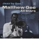 MATTHEW GEE ALL STARS-JAZZ BY GEE! (CD)