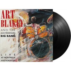 ART BLAKEY AND THE JAZZ MESSENGERS BIG BAND-LIVE AT MONTREUX AND NORTH SEA -HQ- (LP)