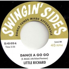 LITTLE RICHARD & SPYDER TURNER-DANCE A GO GO / RIDE IN MY 225 (7")
