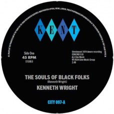 KENNETH WRIGHT & MISS LOUISTINE-THE SOULS OF BLACK FOLKS / EXTRA EXTRA (7")