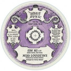 MISS LOUISTINE & SAM DEES-CON ME / CON ME (7")