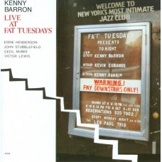 KENNY BARRON-LIVE AT FAT TUESDAYS (CD)