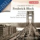 ARC ENSEMBLE-FREDERICK BLOCK: CHAMBER WORKS (CD)