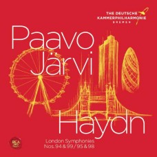 PAAVO JARVI & DEUTSCHE KAMMERPHILHARMONIE BREMEN-HAYDN: LONDON SYMPHONIES VOL.2 SYMPHONIES NO. 94 SURPRISE, NO. 95, NO. 98 & NO. 99 (2CD)