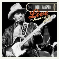 MERLE HAGGARD-LIVE FROM AUSTIN, TX -COLOURED/LTD- (LP)