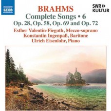 ULRICH EISENLOHR-BRAHMS: COMPLETE SONGS, VOL. 6 (CD)