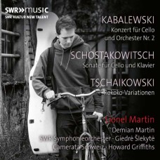 LIONEL MARTIN/SWR SYMPHONIEORCHESTER/GIEDR SLEKYT-LIONEL MARTIN PLAYS KABALEVSKY, SHOSTAKOVICH & TCHAIKOVSKY (CD)