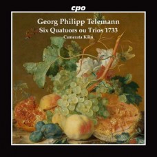 CAMERATA KOLN-TELEMANN: SIX QUATUORS OU TRIOS 1733 (CD)