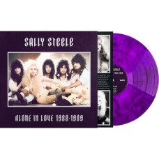 SALLY STEELE-ALONE IN LOVE 1988-1989 -COLOURED- (LP)