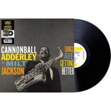 CANNONBALL ADDERLEY & MILT JACKSON-THINGS ARE GETTING BETTER -HQ/LTD- (LP)