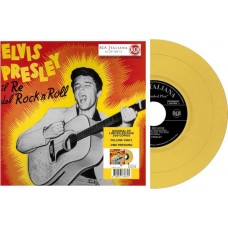 ELVIS PRESLEY-EP ETRANGER N15 - IL RE DEL ROCK'N'ROLL (ITALIE) -COLOURED/LTD- (7")