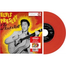 ELVIS PRESLEY-EP ETRANGER N15 - IL RE DEL ROCK'N'ROLL (ITALIE) -COLOURED/LTD- (7")