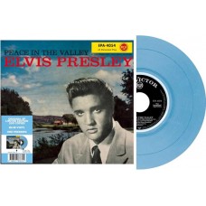 ELVIS PRESLEY-EP ETRANGER N16 - PEACE IN THE VALLEY (US) -COLOURED/LTD- (7")