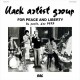 BLACK ARTIST GROUP-FOR PEACE AND LIBERTY - IN PARIS, DEC 1972 (CD)