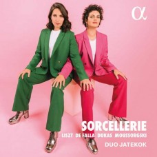 DUO JATEKOK-LISZT, MUSSORGSKY & DE FALLA: SORCELLERIE (CD)