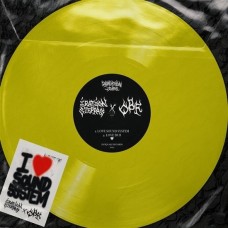 O.B.F X IRATION STEPPAS-LOVE SOUND SYSTEM - CAUTION -COLOURED- (12")