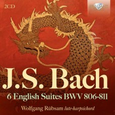 WOLFGANG RUBSAM-J.S. BACH: 6 ENGLISH SUITES BWV 806-811 (2CD)