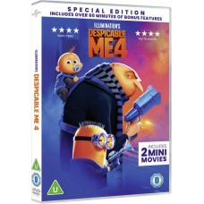 ANIMAÇÃO-DESPICABLE ME 4 (DVD)