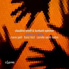 BURKARD SPINNLER & CLAUDINE ORLOFF-LISZT, SAINT-SAENS & JAELL: PIANO A 4 MAINS (CD)