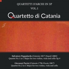 QUARTETTO DI CATANIA-QUARTETTI D ARCHI IN 3P, VOL.1 (CD)