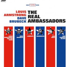 LOUIS ARMSTRONG & DAVE BRUBECK-THE REAL AMBASSADORS -HQ- (LP)