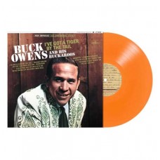 BUCK OWENS-I'VE GOT A TIGER BY THE TAIL -COLOURED/BF- (LP)