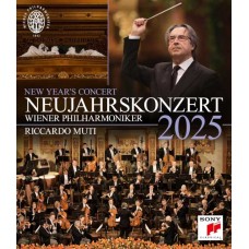 RICCARDO MUTI & WIENER PHILHARMONIKER-NEUJAHRSKONZERT 2025 / NEW YEAR'S CONCERT 2025 / CONCERT DU NOUVEL AN 2025 (BLU-RAY)