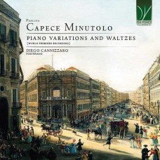 DIEGO CANNIZZARO-PAOLINA CAPECE MINUTOLO: PIANO VARIATIONS AND WALTZES (FORTEPIANO) (CD)