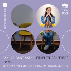 LEIA ZHU/HOWARD GRIFFITHS/ORF VIENNA RADIO SYMPHONY ORCHESTRA-CAMILLE SAINT-SAENS: COMPLETE CONCERTOS (NEW TALENTS EDITION #1) (CD)