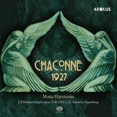 MONA HARTMANN-CHACONNE 1927 - WORKS FOR ORGAN (CD)