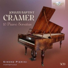 SIMONE PIERINI-JOHANN BAPTIST CRAMER: 10 PIANO SONATAS -BOX- (3CD)