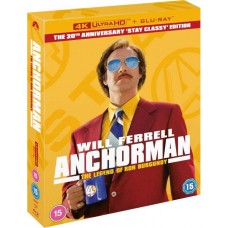 FILME-ANCHORMAN: THE LEGEND OF RON BURGUNDY -ANNIV/4K- (3BLU-RAY)