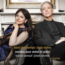 TATIANA SAMOUIL-VIEUXTEMPS & VIERNE: SONATES POUR VIOLON ET PIANO (CD)