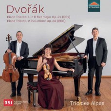 TRIO DES ALPES-DVORAK: PIANO TRIO NO. 1 IN B FLAT MAJOR, OP. 21 (B51) / PIANO TRIO NO. 2 IN G MINOR, OP. 26 (B56) (CD)