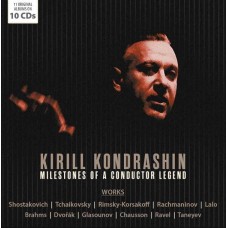 KIRILL KONDRASHIN-MILESTONES OF A CONDUCTOR LEGEND (10CD)