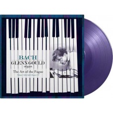 GLENN GOULD-BACH-ART OF THE FUGUE -VOL. 1 (FIRST HALF):FUGUES 1-9 -COLOURED/LTD- (LP)