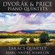 MARC-ANDRE HAMELIN & TAKACS QUARTET-DVORAK & PRICE PIANO QUINTETS (CD)