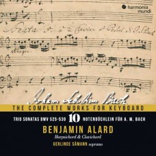 BENJAMIN ALARD & GERLINDE SAMANN-J.S. BACH: THE COMPLETE WORKS FOR KEYBOARD V.10 (TRIO SONATAS/NOTENBUCHLEIN) (3CD)