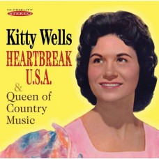 KITTY WELLS-HEARTBREAK U.S.A./QUEEN.. (CD)
