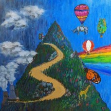 HURON JOHN-INDIGO JACK & THE NEW WORLD BORDER -COLOURED- (LP)