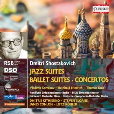 DEUTSCHES SYMPHONIE-ORCHESTER BERLIN-SHOSTAKOVICH: JAZZ SUITES; BALLET SUITES / CONCERTOS (3CD)