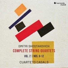 CUARTETO CASALS-DMITRI SHOSTAKOVICH: COMPLETE STRING QUARTETS VOL. 2 - NOS. 6-12 (2CD)