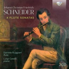 DANIELE RUGGIERI & LUIGI CASELLI-SCHNEIDER: 4 FLUTE SONATAS (2CD)
