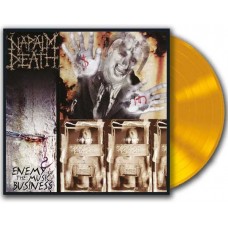 NAPALM DEATH-ENEMY OF THE MUSIC BUSINESS -COLOURED- (LP)