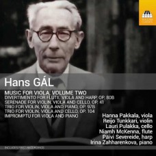 HANNA PAKKALA-HANS GAL: MUSIC FOR VIOLA, VOLUME TWO (CD)