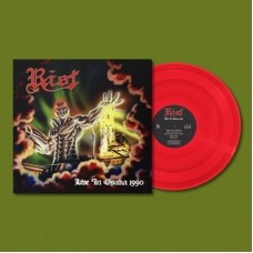 RIOT-LIVE IN OSAKA 1990 -COLOURED- (LP)