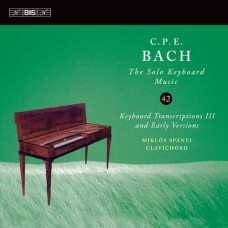 MIKLOS SPANYI-BACH: SOLO KEYBOARD MUSIC, VOL. 42 (CD)
