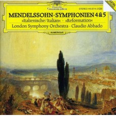 F. MENDELSSOHN-BARTHOLDY-SYMPHONIES NO.4 & 5 (CD)